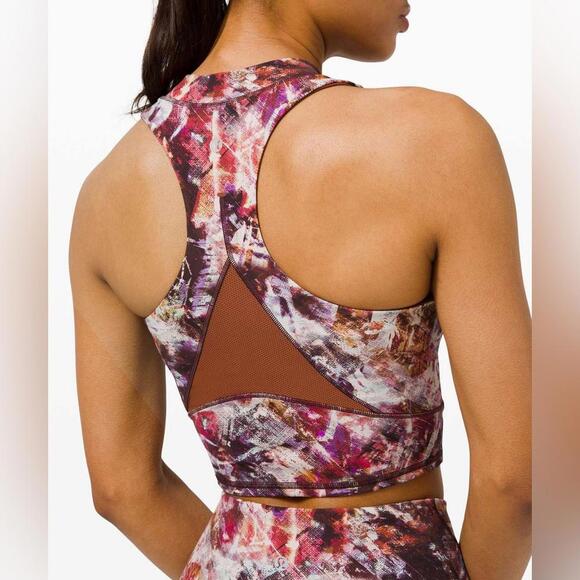 Lululemon Everlux and Mesh Cropped Tank - Picture 2 of 5